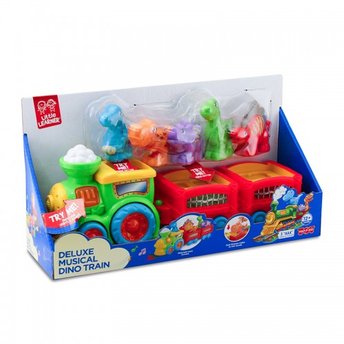 Hap-P-Kid Little Learner Musical Dino Train Set | 12 months+